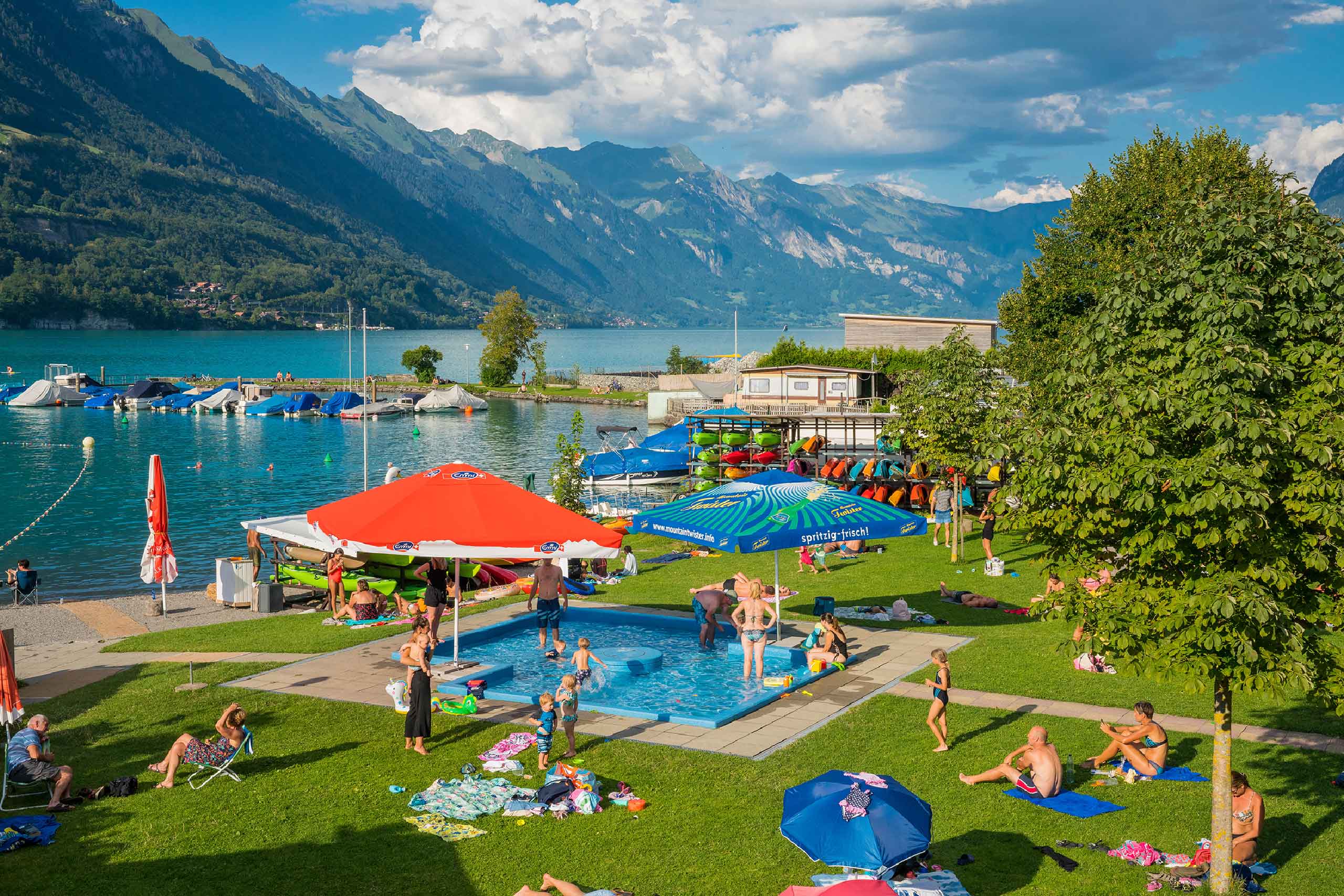 Interlaken Cafe Beach Bönigen