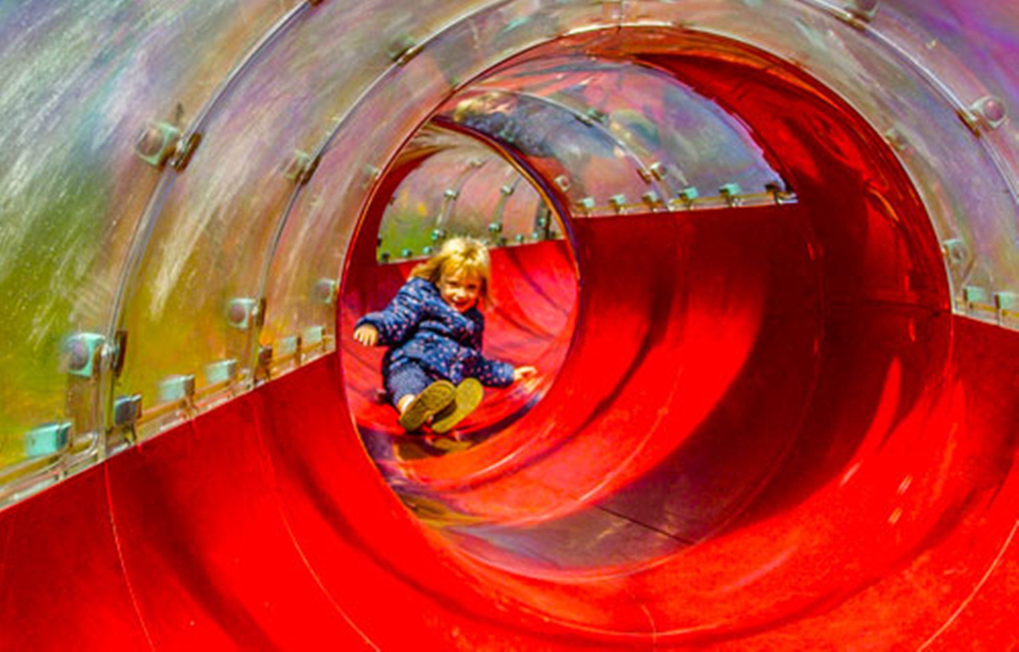 Monte Tamaro Spielplatz Rutsche