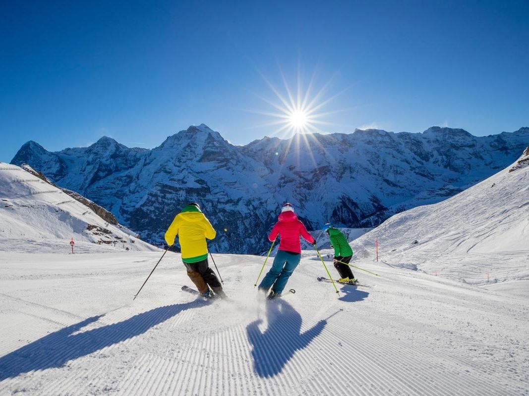 Skifahren Schilthorn Mürren