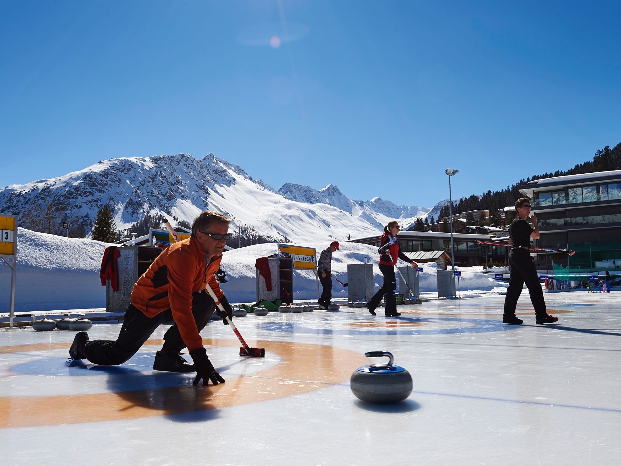Polterabend Schnupperkurs Curling