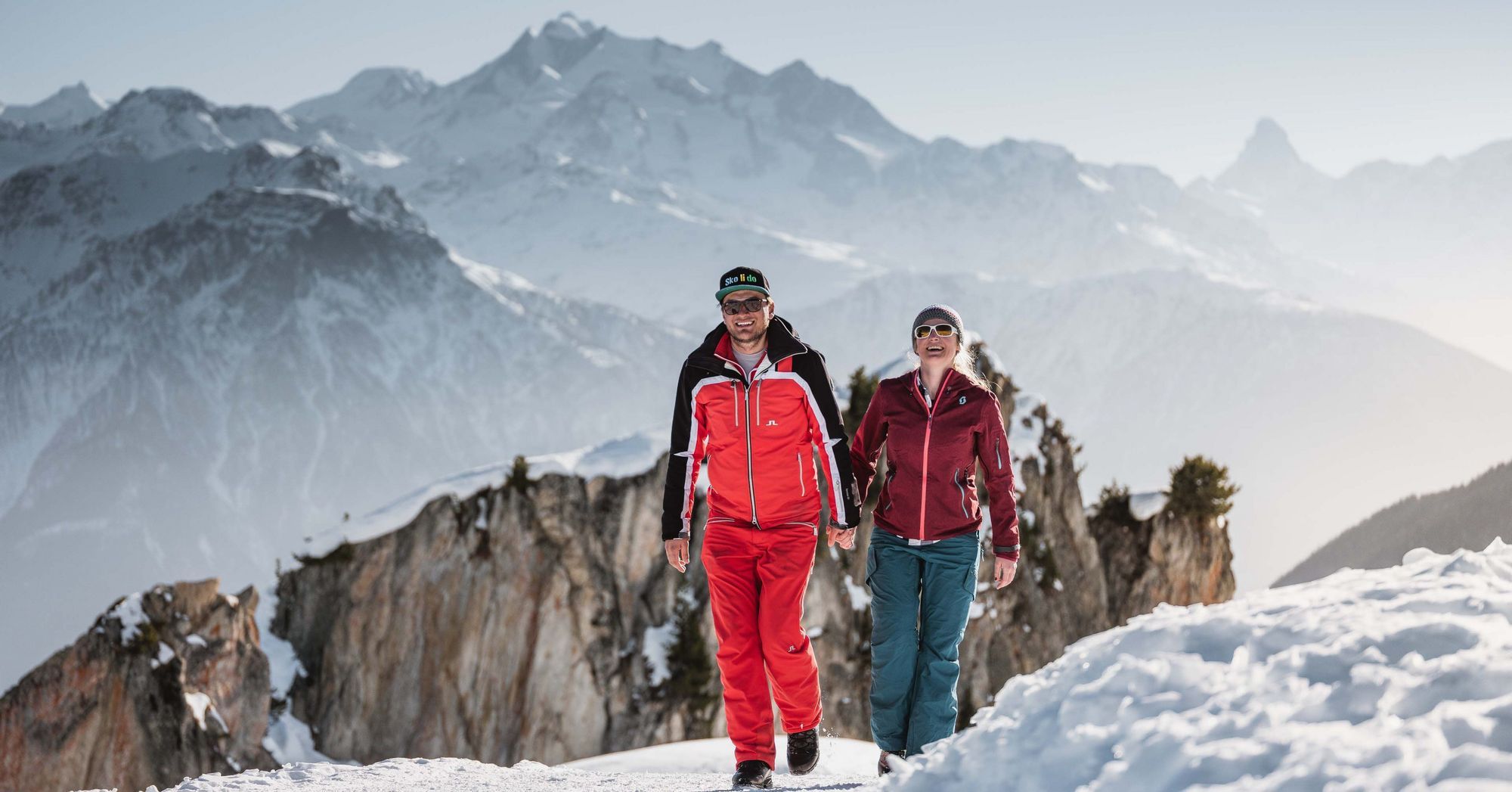 Aletsch Arena Wandern Winter