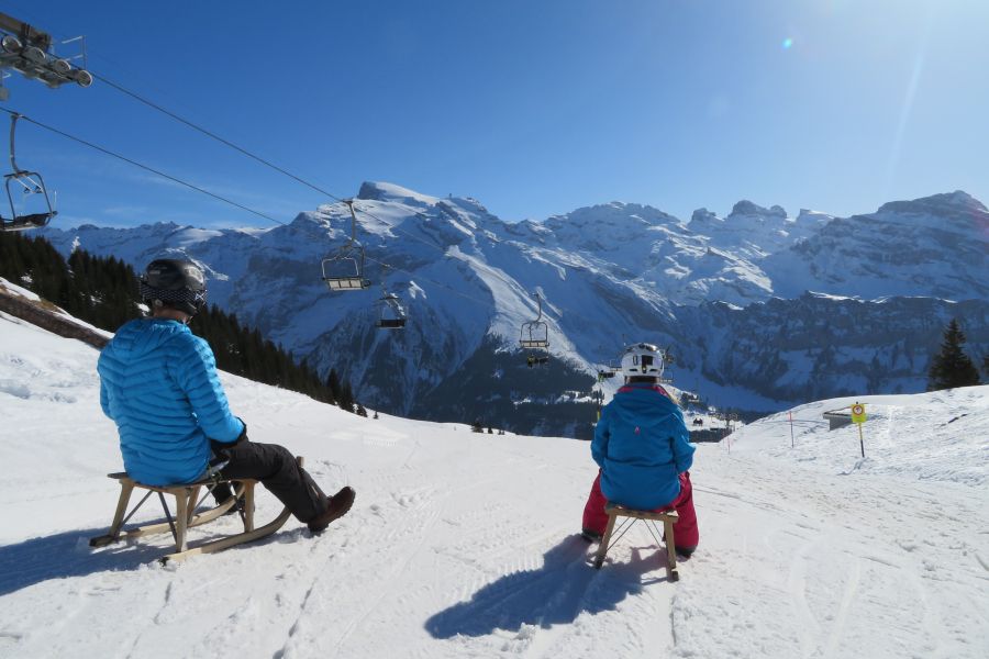 Brunni Engelberg Schlitteln