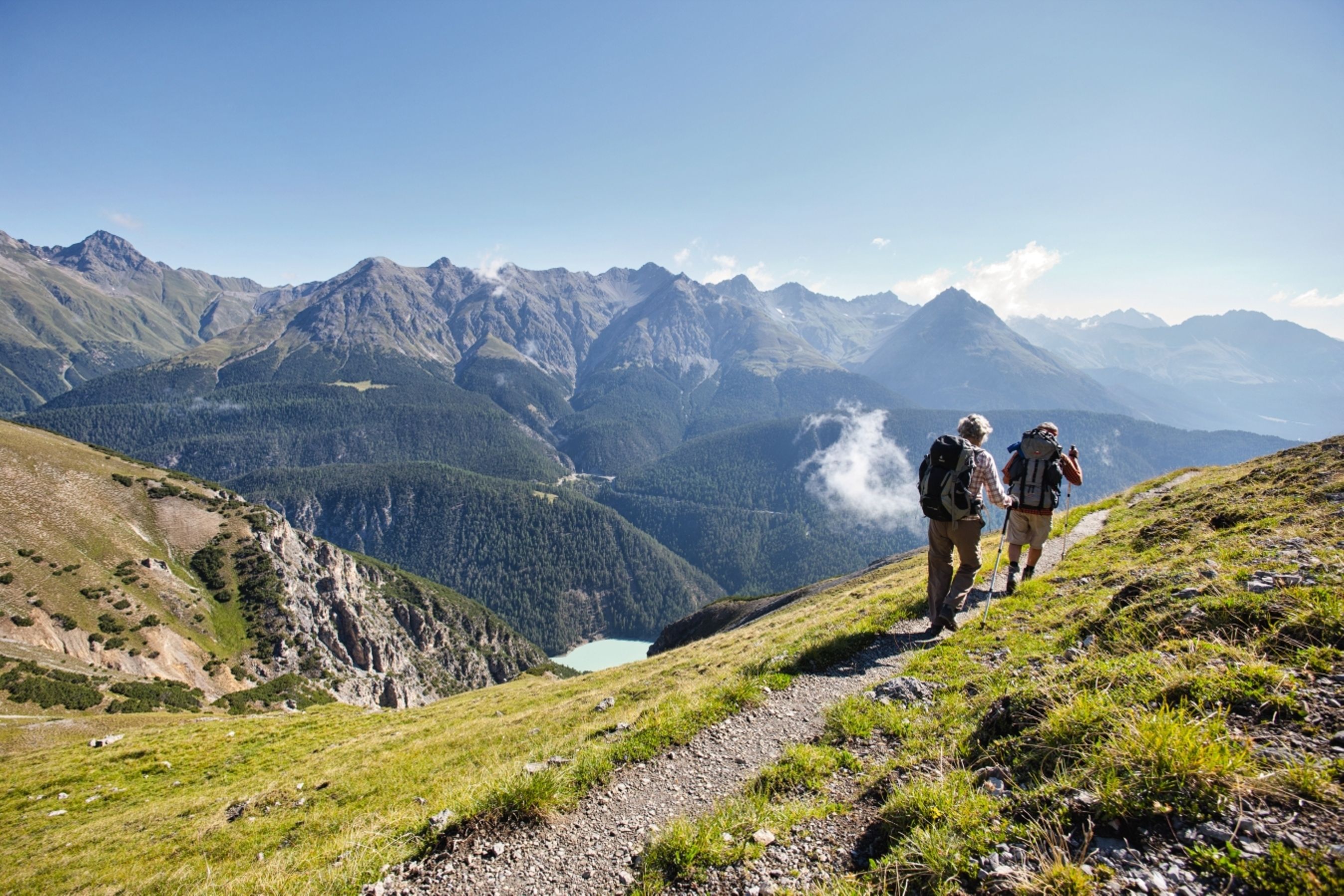 Wandern Schweiz Engadin NP