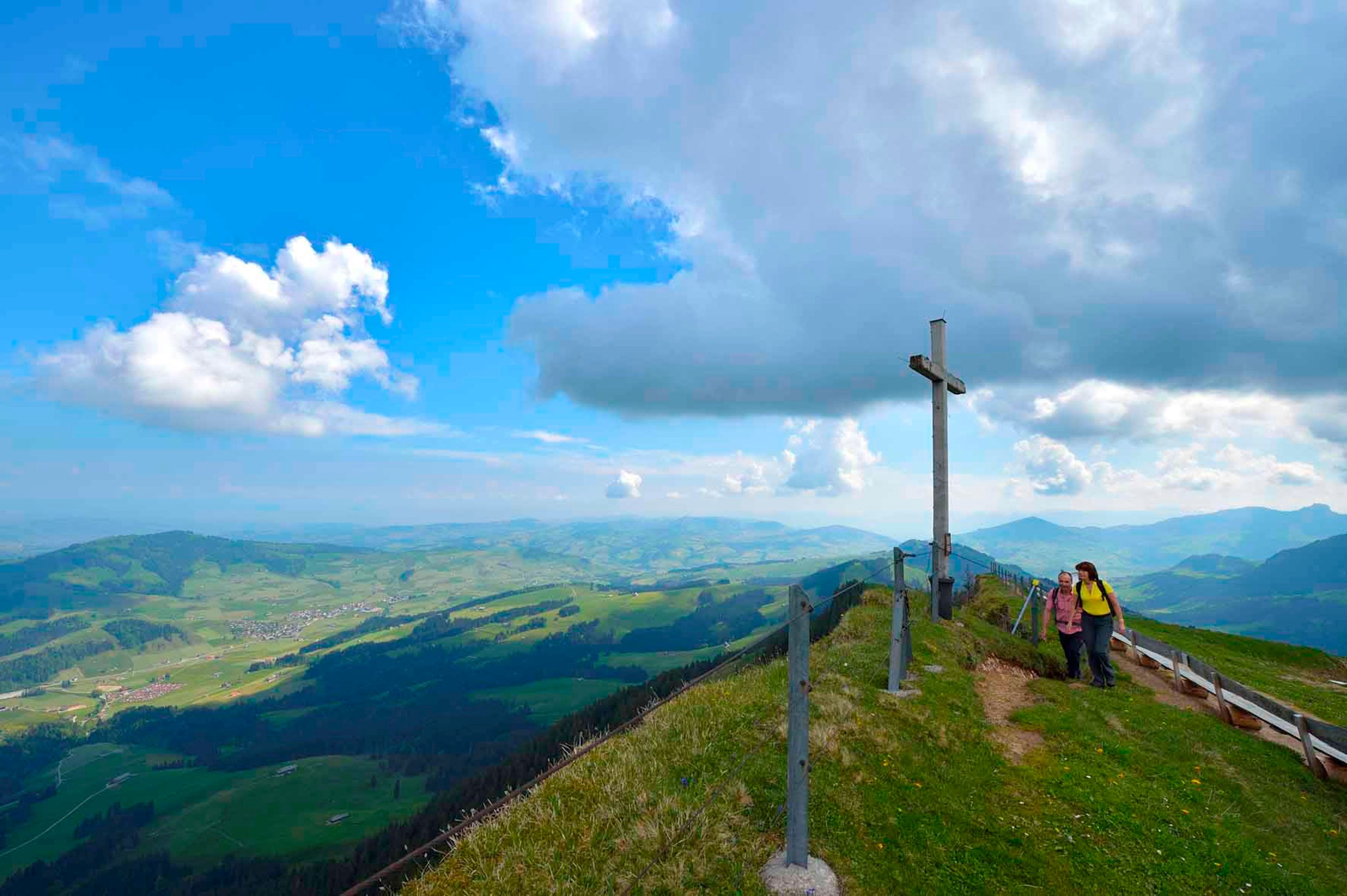 Wandern Schweiz Kronberg