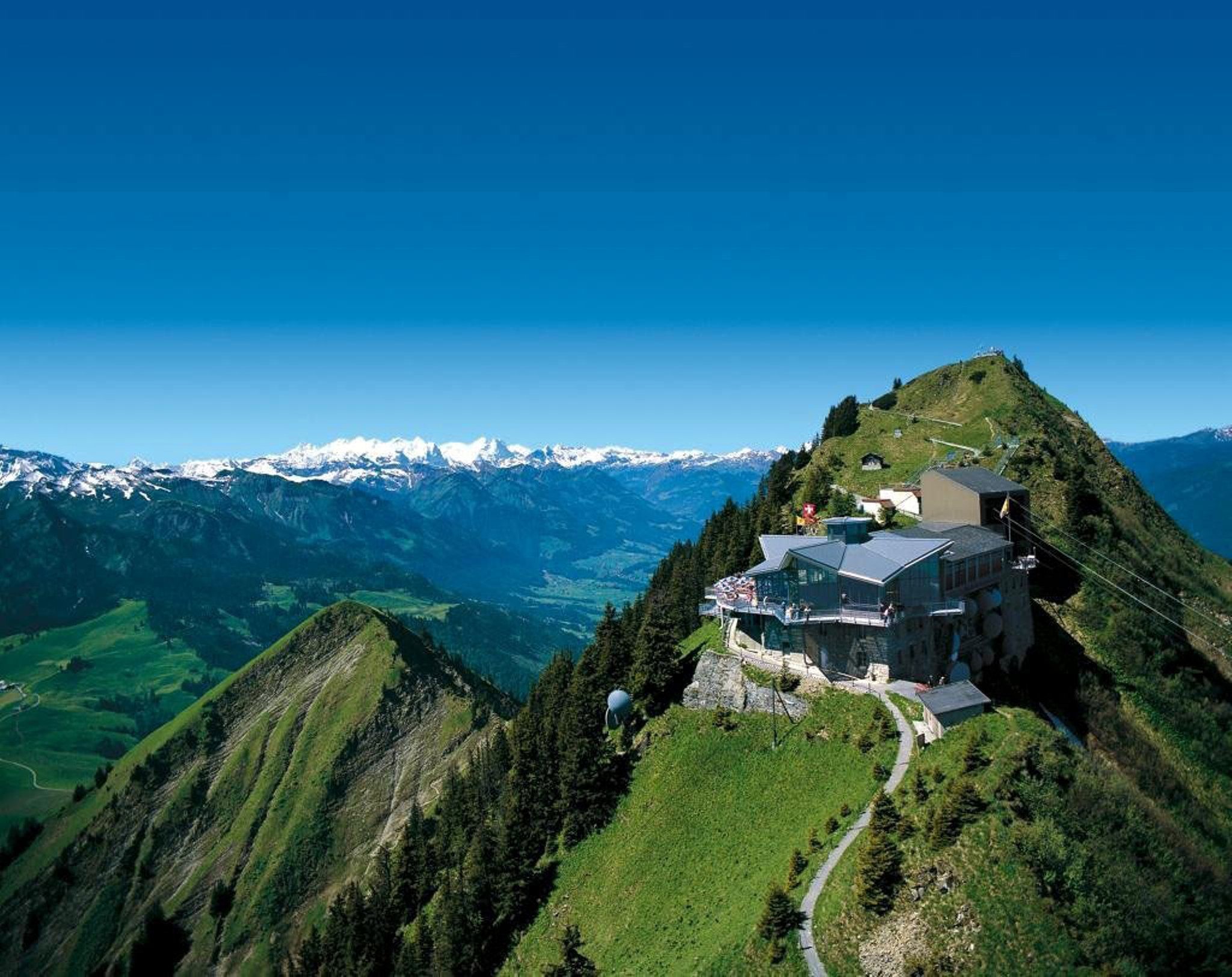 Wandern Stanserhorn Panorama