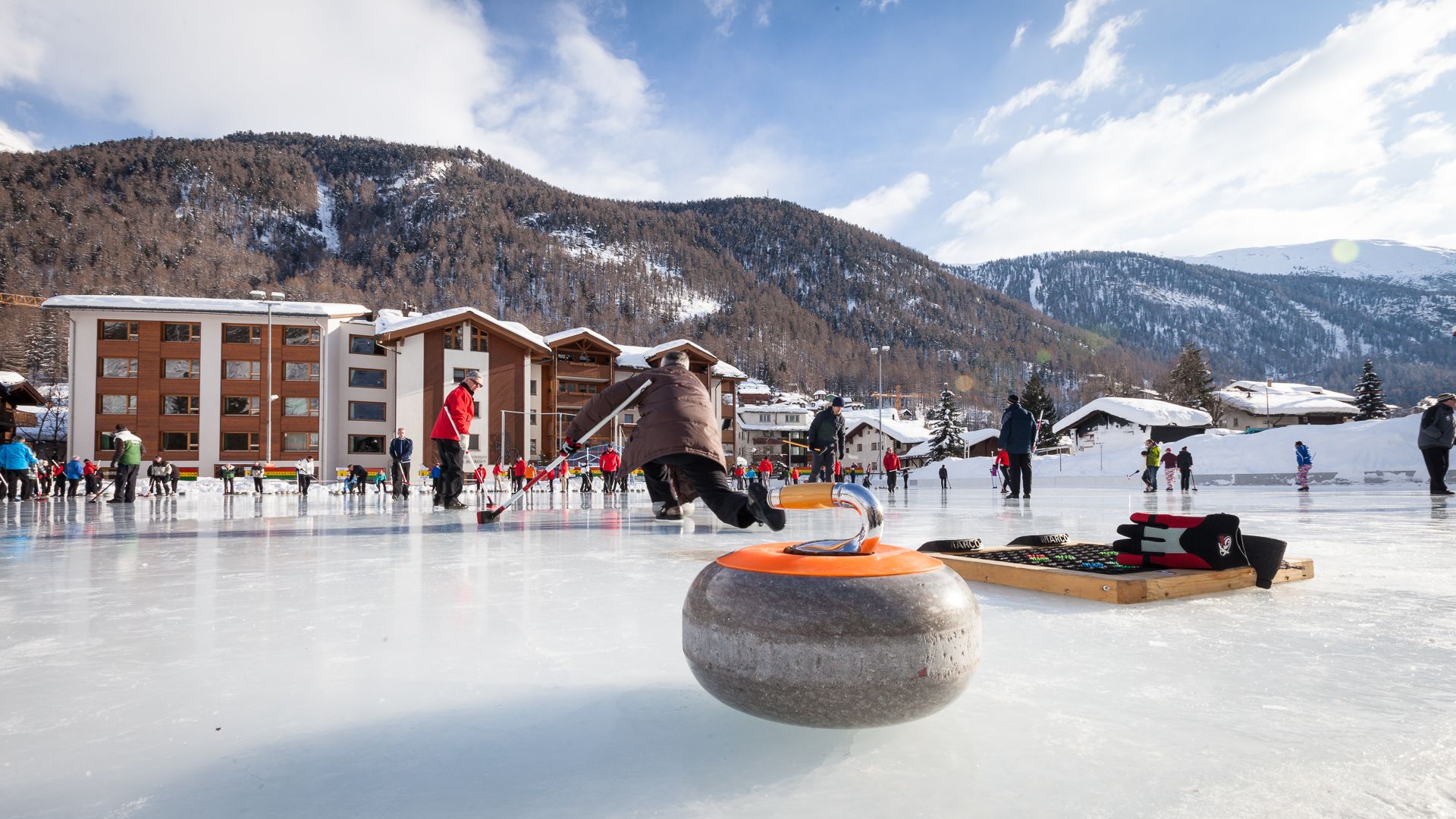 Saas-Fee  Curling 