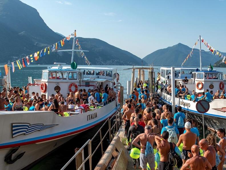 Tessin Seeüberquerung Luganersee - Zur Verfügung gestellt von: www.ticino.ch