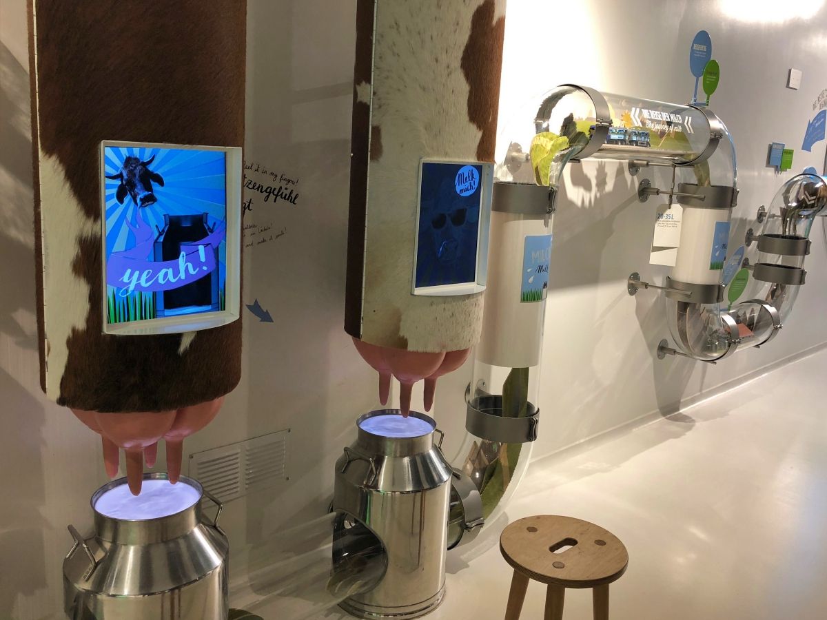 Familie Ausflug Schweiz Chocolarium Schokoladenfabrik Maestrani