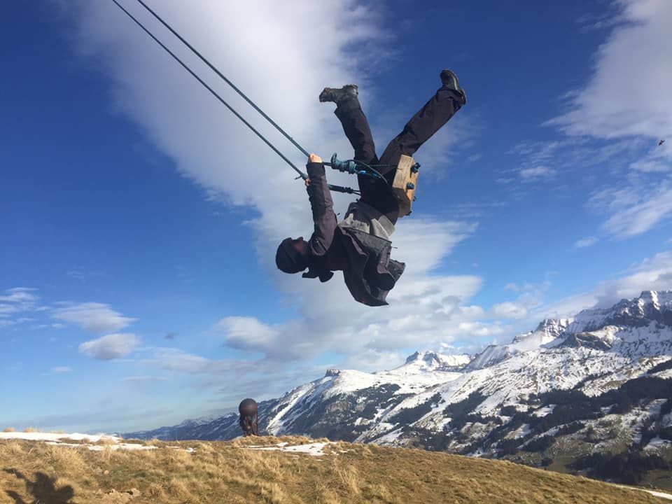 Tschentenalp Giant Swing
