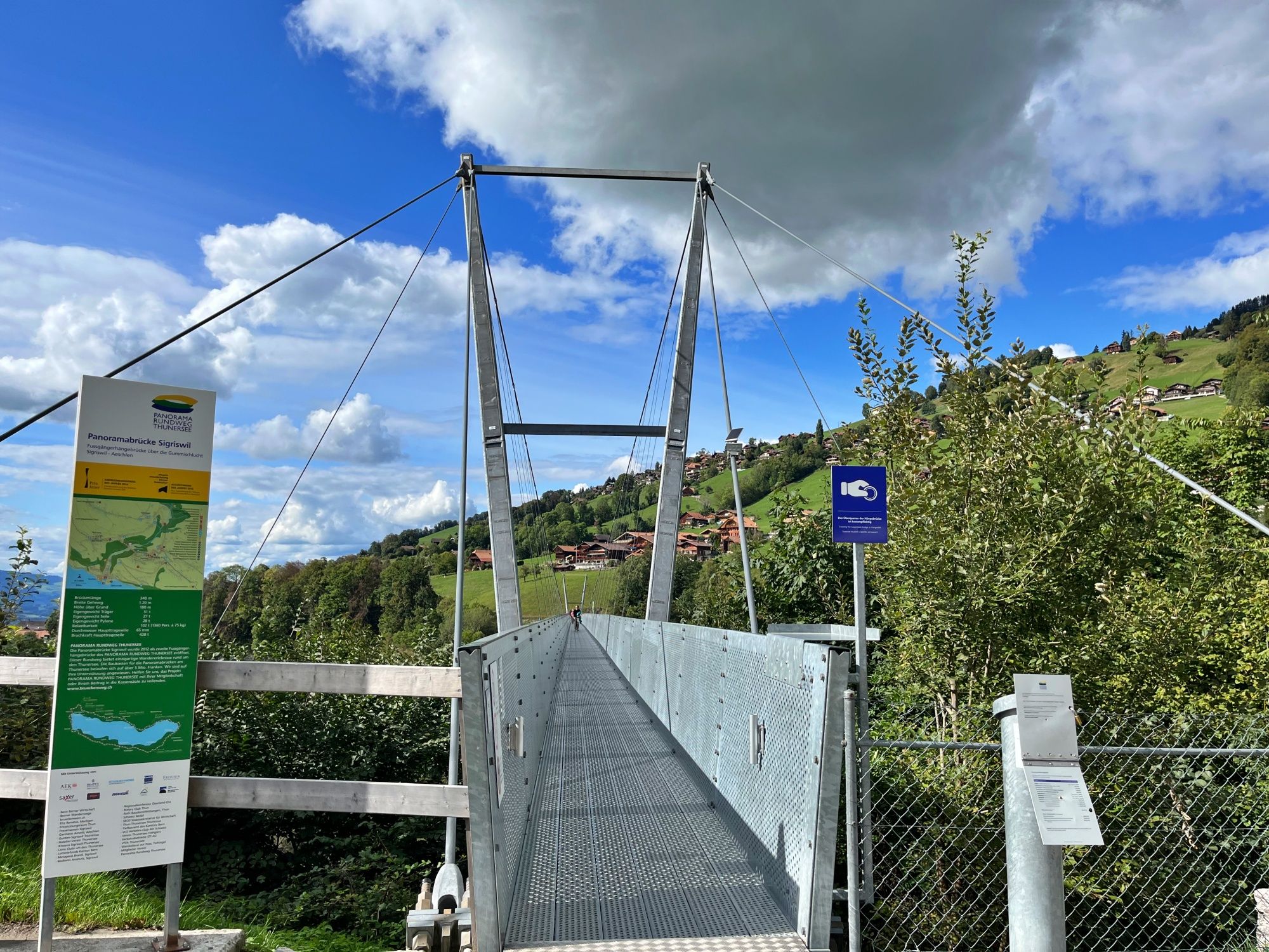 Hängebrücke Sigriswil