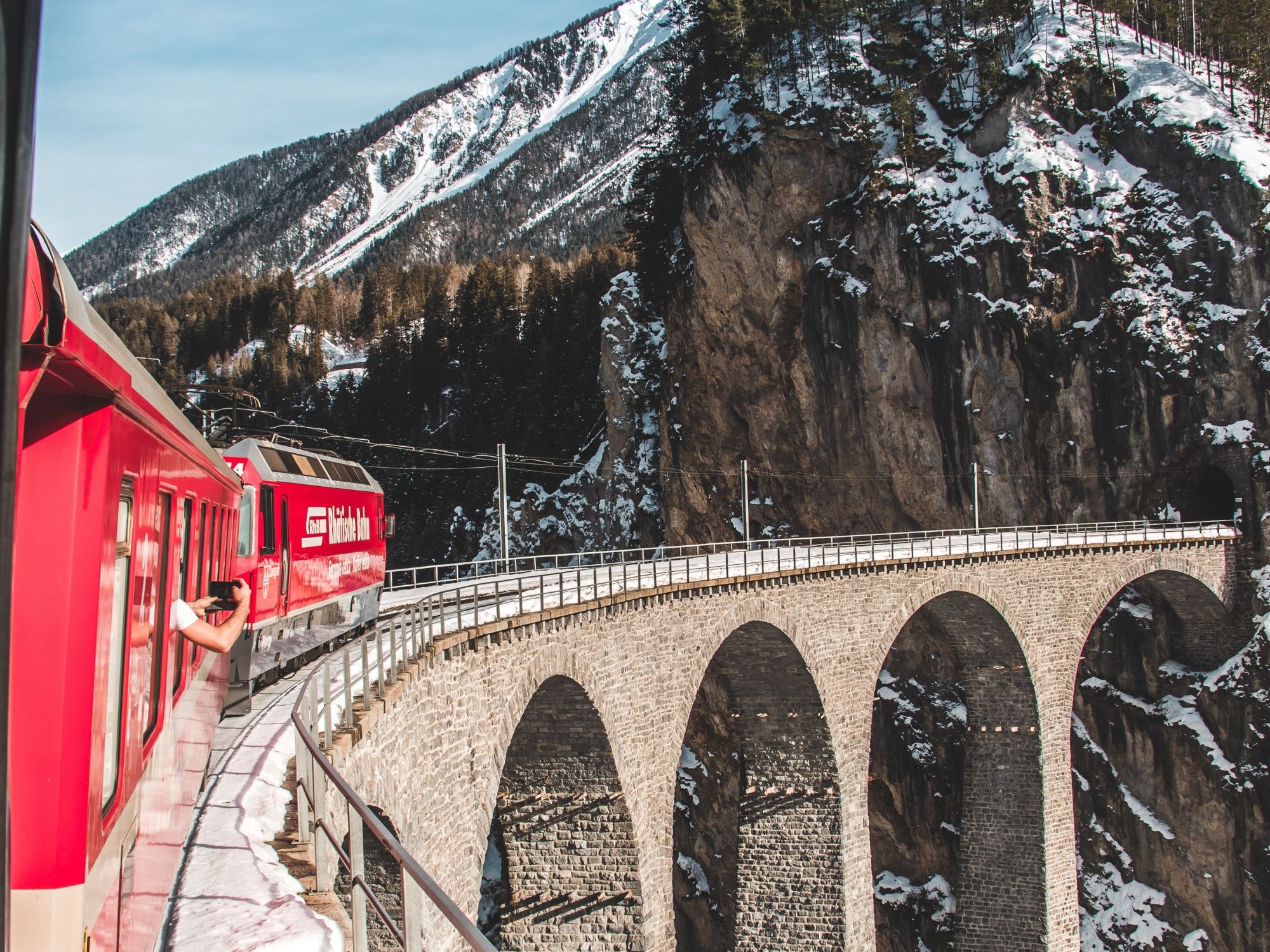 Panoramazüge Chur St. Moritz