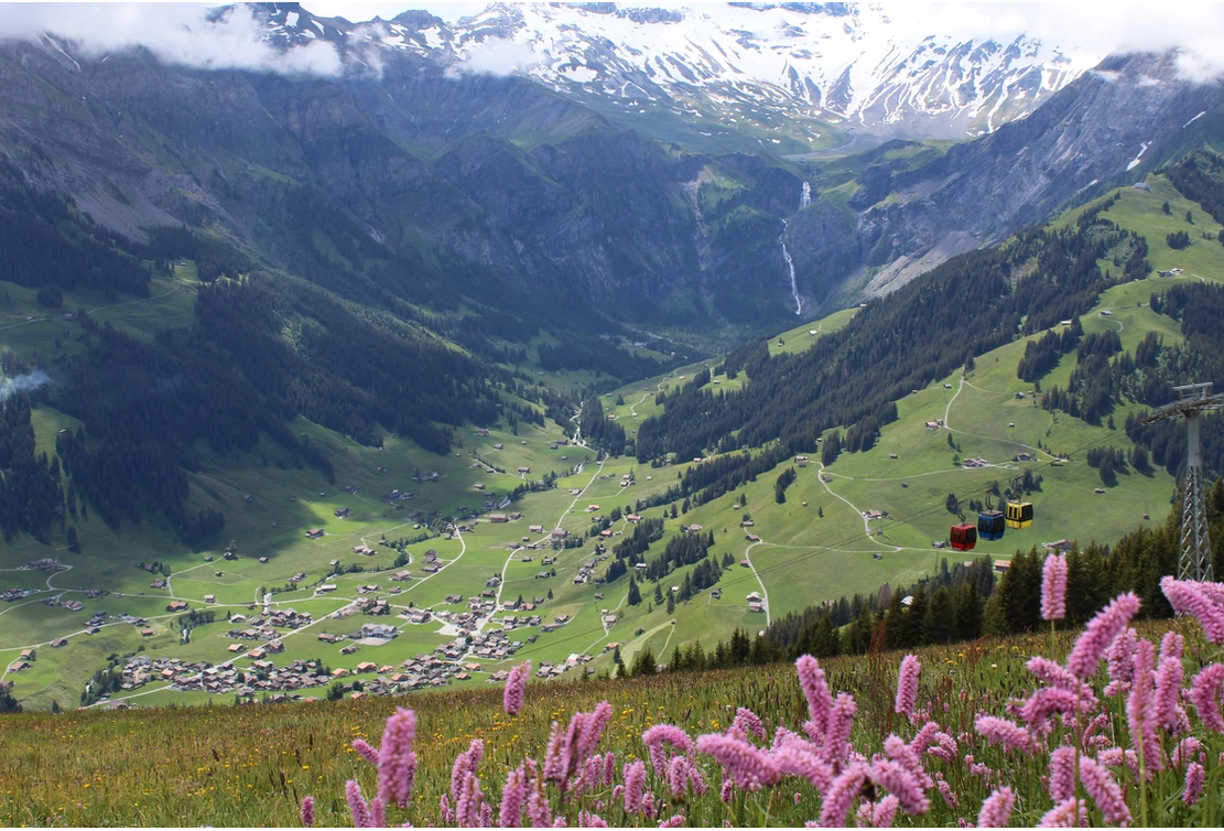 Tschentenalp Ausblick