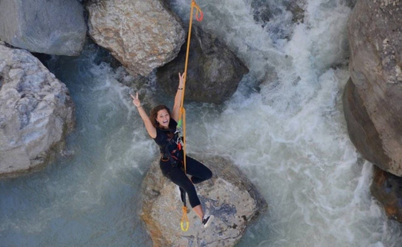 Gletscherschlucht Grindelwald Canyon Swing  