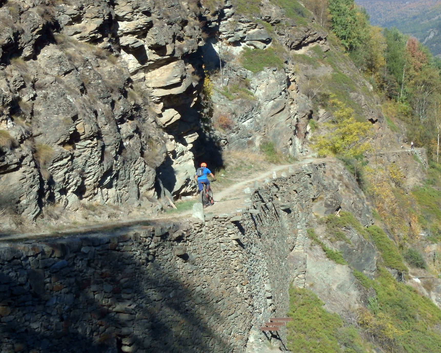 Mountainbike MTB Schweiz Route 150 Visp Zermatt Matterhornweg