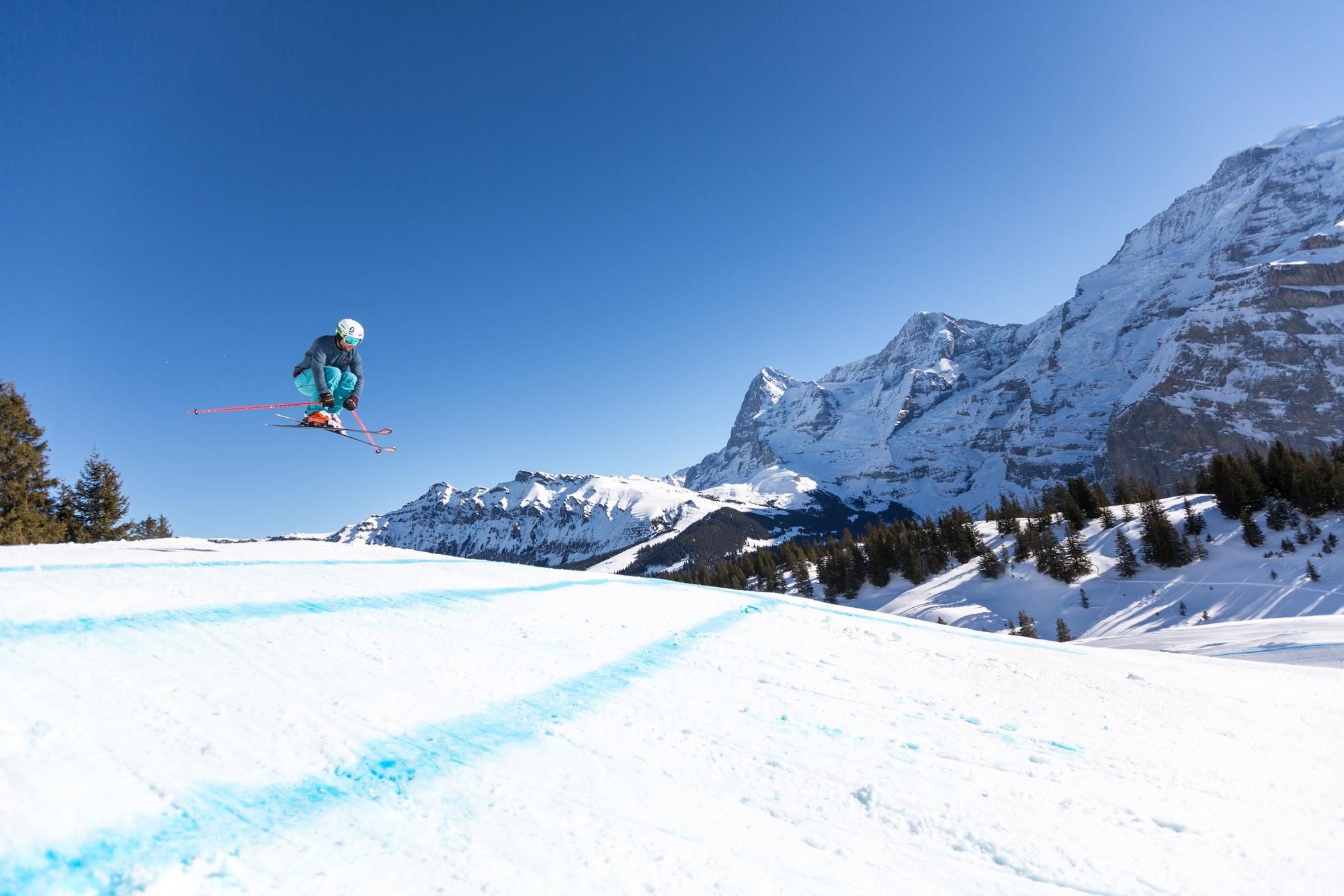 Skicross am Schilthorn