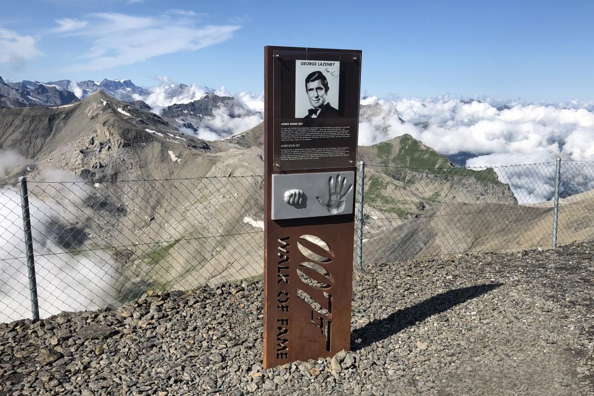 Walk of Fame am Schilthorn