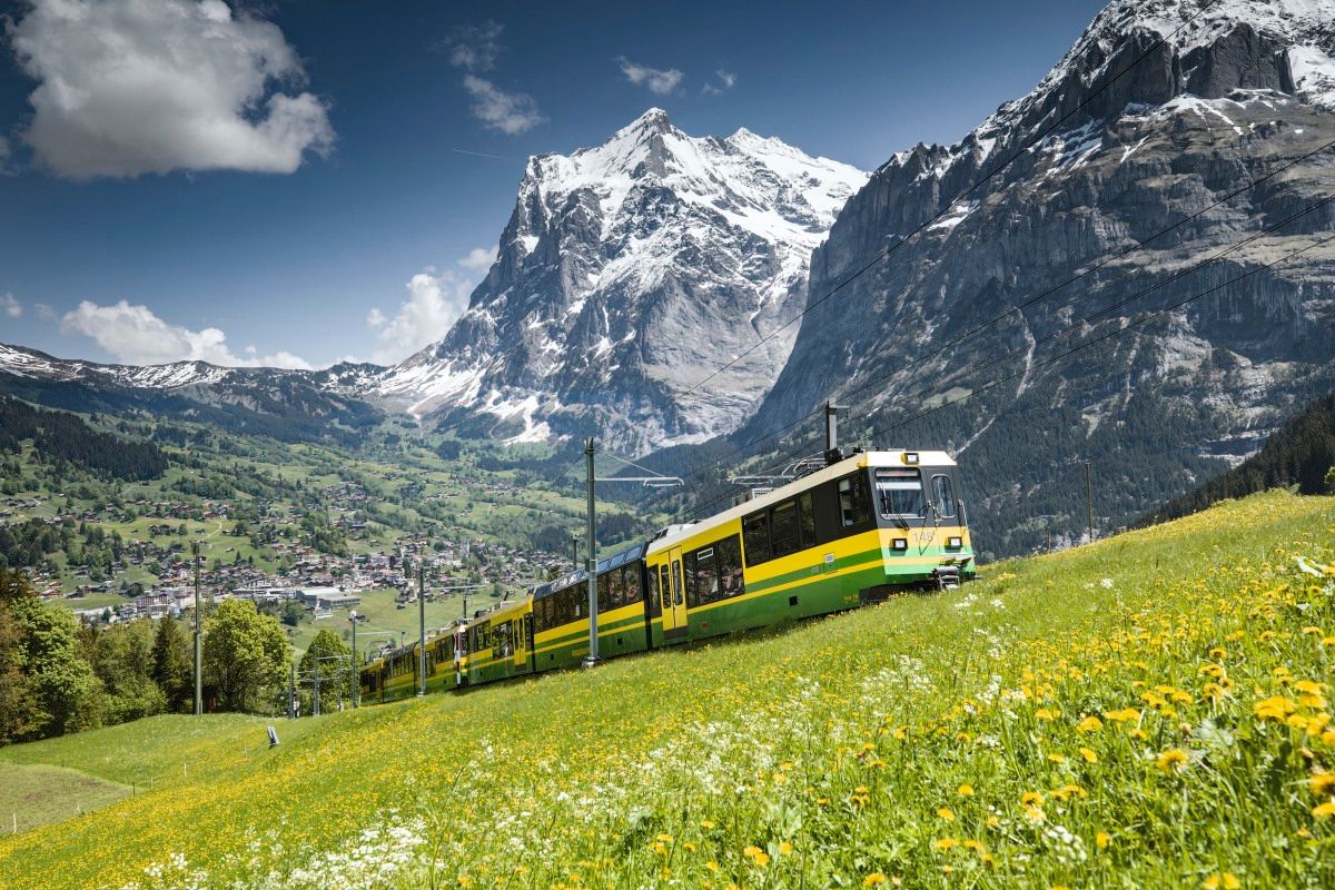 Kleine Scheidegg Швейцария