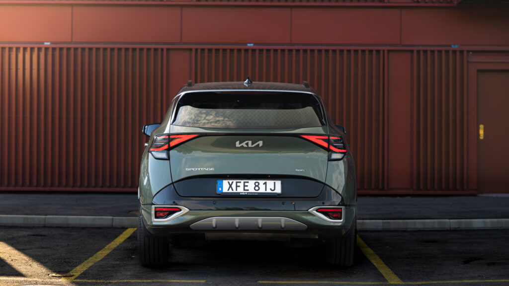 Kia Sportage PHEV bakifrån