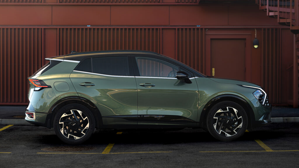 Kia Sportage PHEV sida