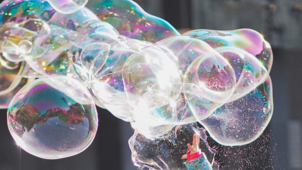 Största bubblan i historien – men han är inte orolig