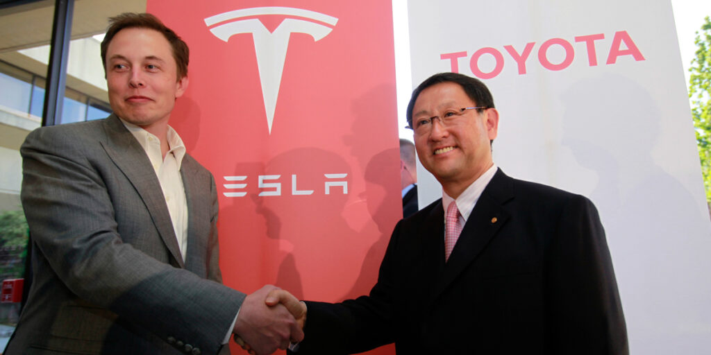 Tesla Toyota