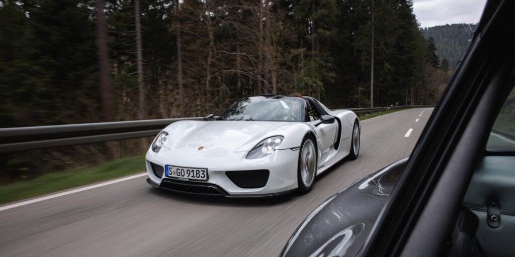 Porsche 918 flygbolaget