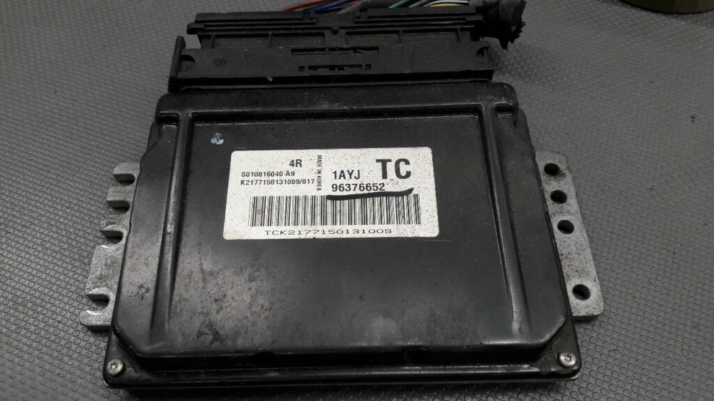 96376652TC Sterownik Silnika Chevrolet Kalos 1,2 CAT