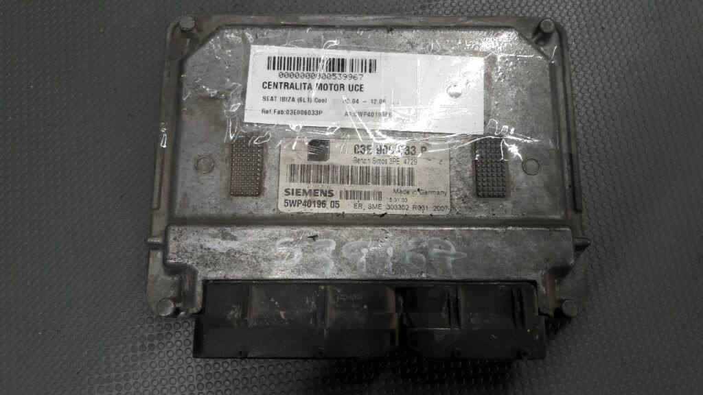 03E906033P sterownik silnika Seat Ibiza