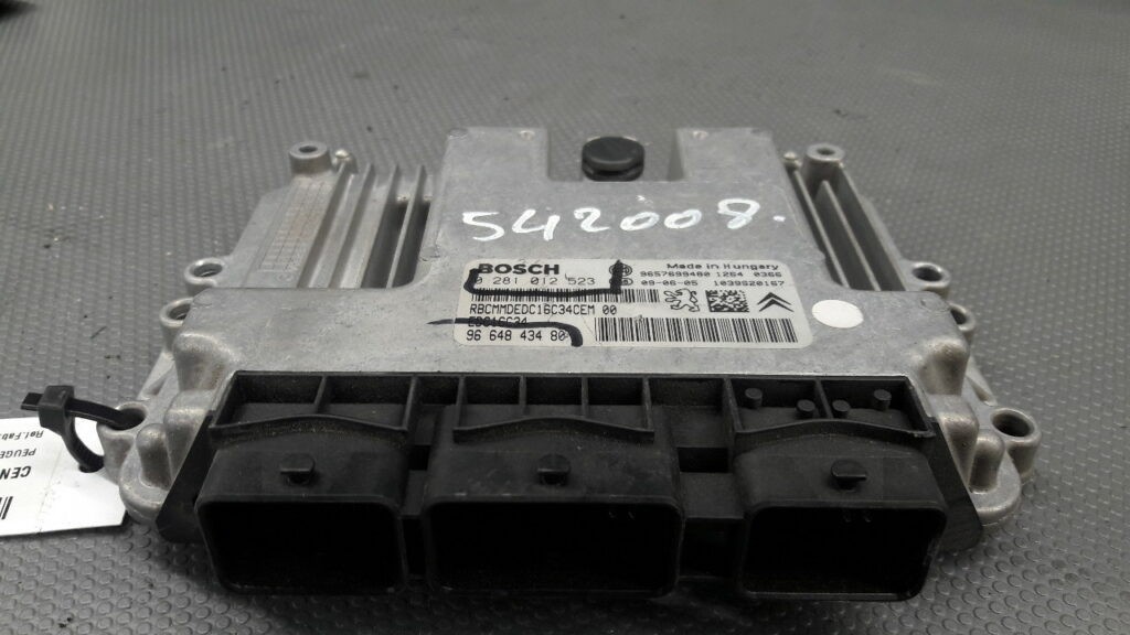 0281012523 Sterownik Silnika Peugeot 207 Sport 1,4 HDI