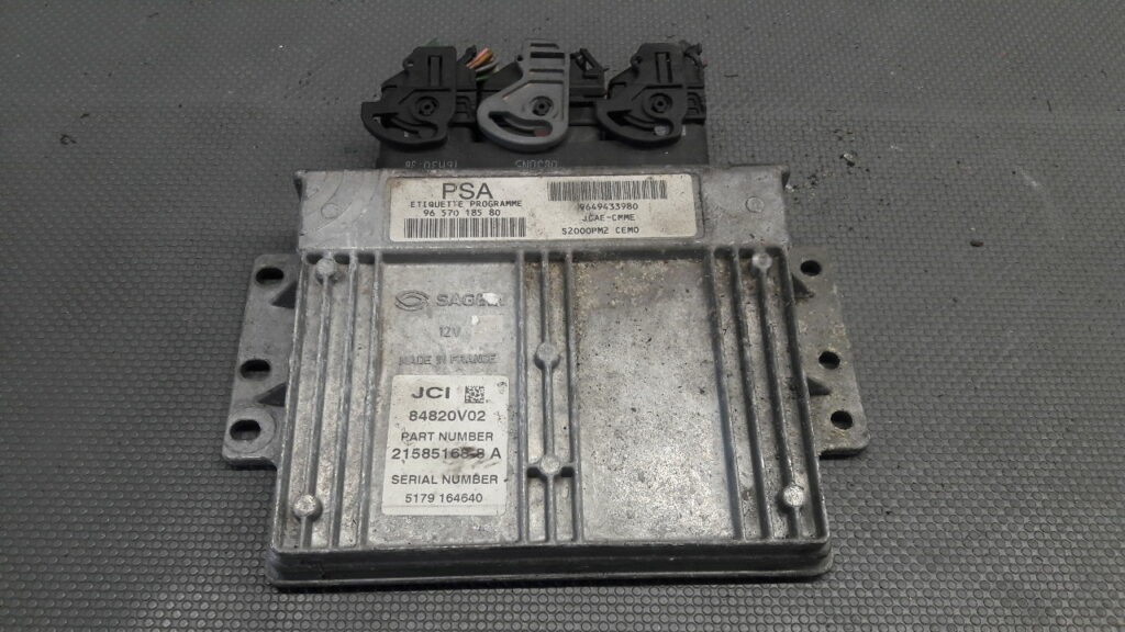 9657018580 Sterownik silnika Citroen C2 1,4