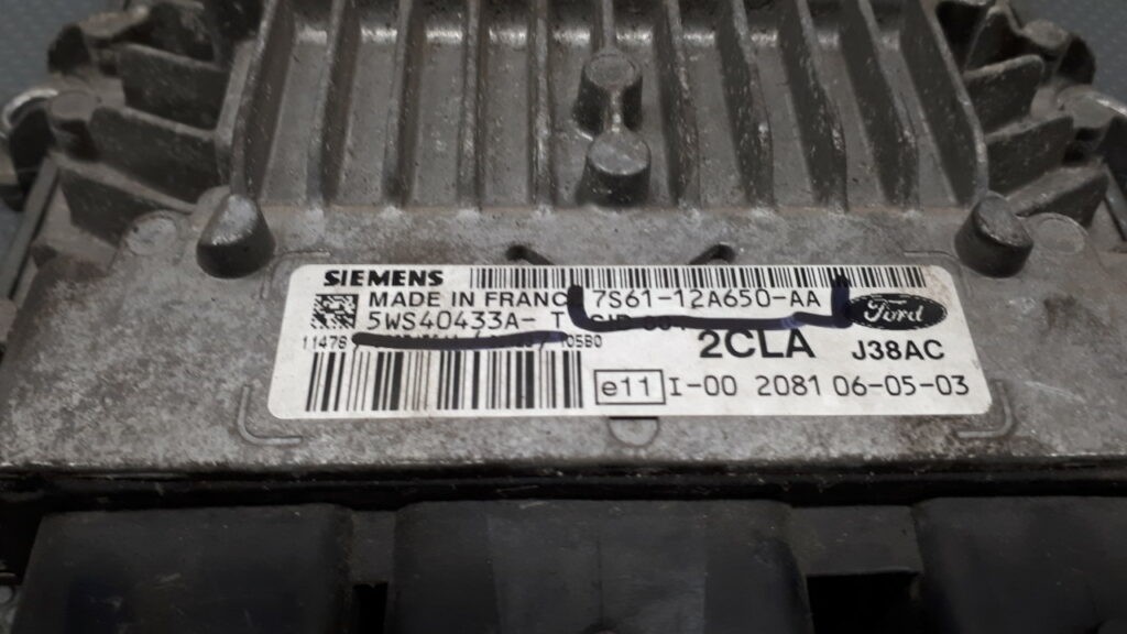 7S61-12A650-AA Sterownik silnika Ford Fiesta MK6 1.4TDCI