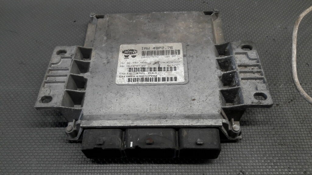 9643707380 Sterownik silnika Peugeot 206 1,1
