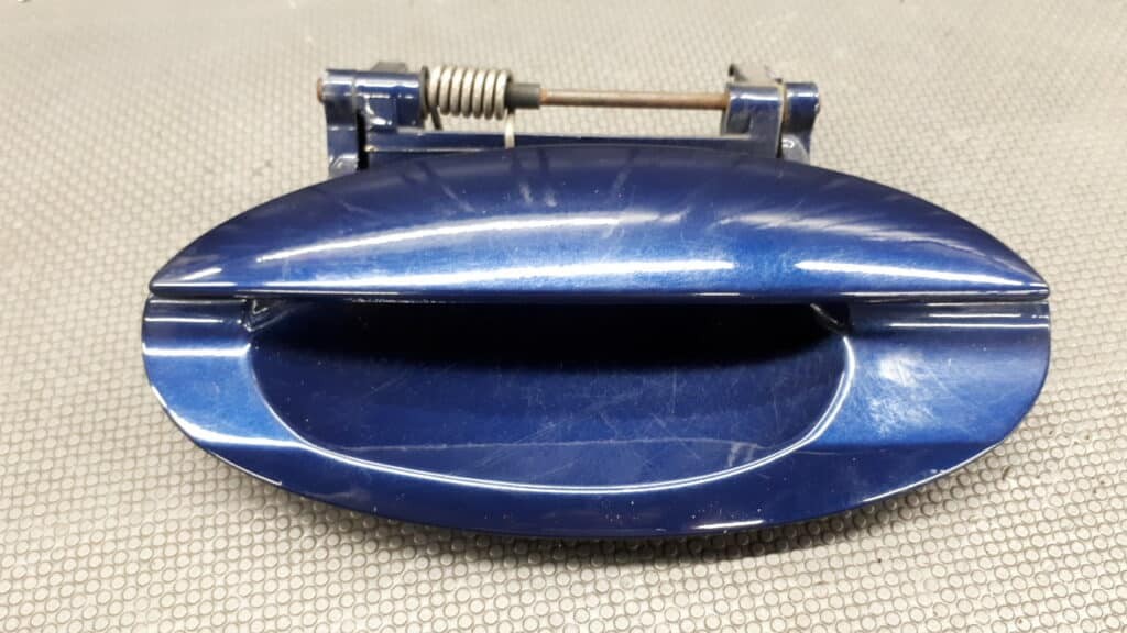 1X43-22605-AGW Klamka lewy tyl Jaguar X-Type niebieska