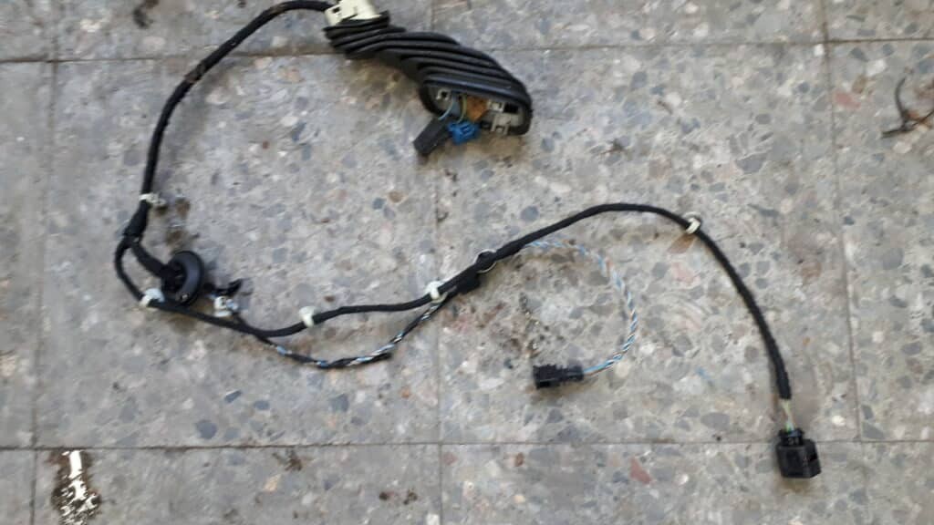Instalacja drzwi lewy tył SKODA FABIA I
