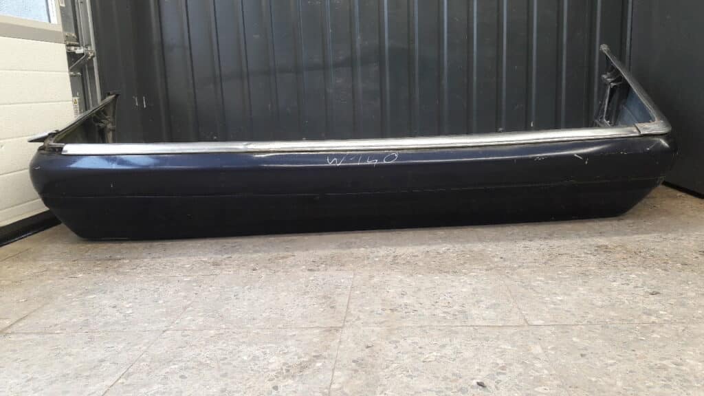 zderzak tył Mercedes W140 Lift granatowy