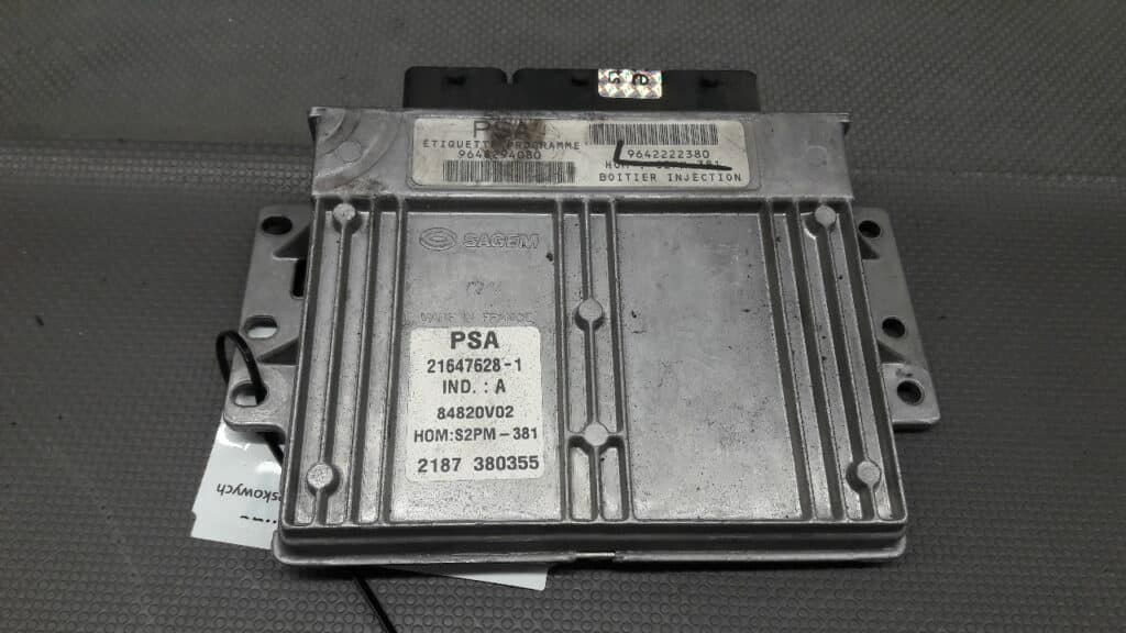9642222380 Sterownik Silnika Citroen C2 1,4