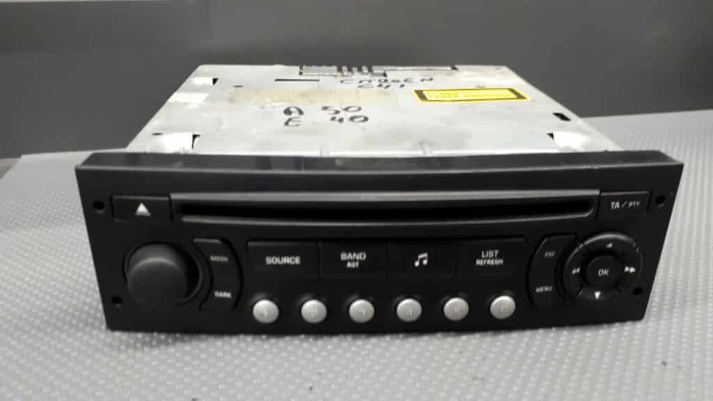 9662925877 radio Citroen C4 I 2009r