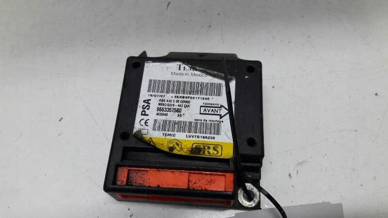 9663357580 sterownik poduszek Citroen C3