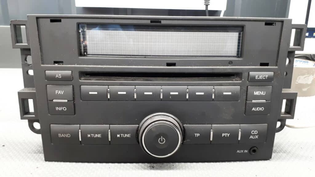 96647737 Radio CD CHEVROLET AVEO 1.4 LT 5DR 08r