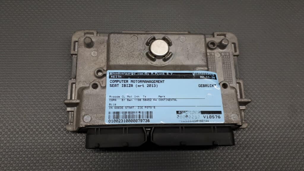 03E906019E sterownik silnika Seat Ibiza IV 1.2 2013r