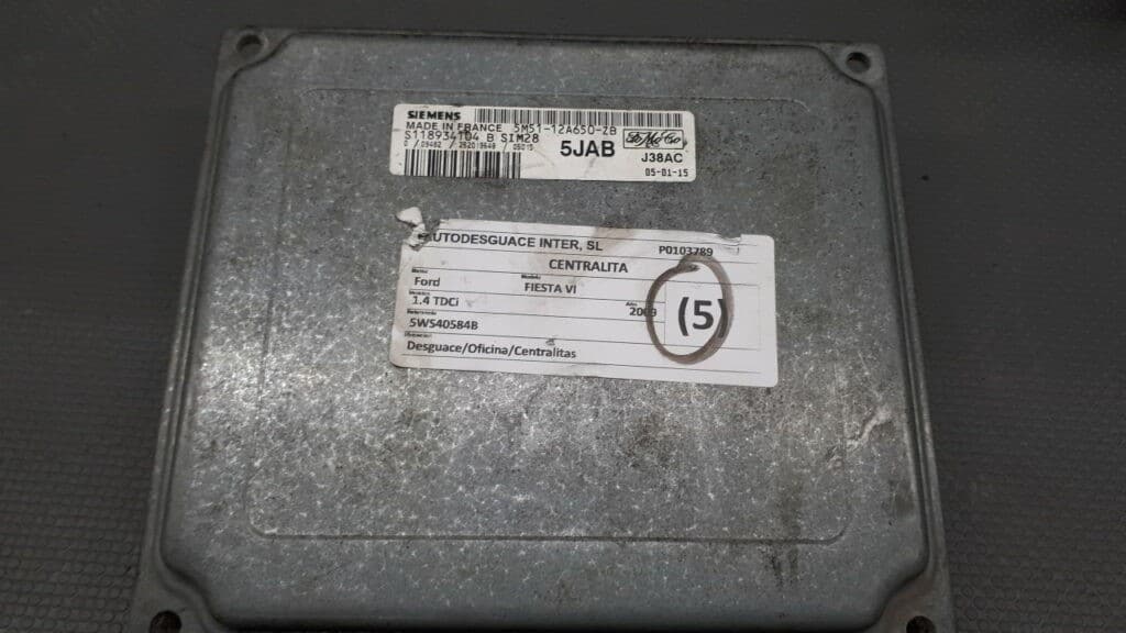 S118934104 Sterownik Silnika Ford Fiesta IV 1.4TDCI 09r