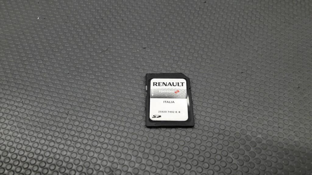 259207492R Karta pamięci nawigacji Renault Clio Megane