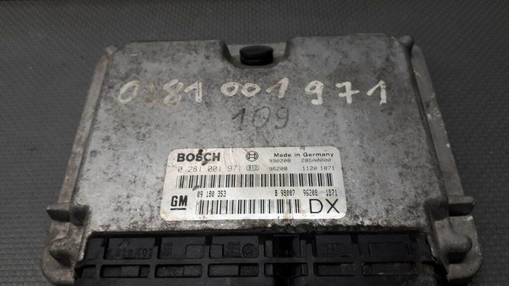 0281001971DX Komputer sterownik Opel Astra G II