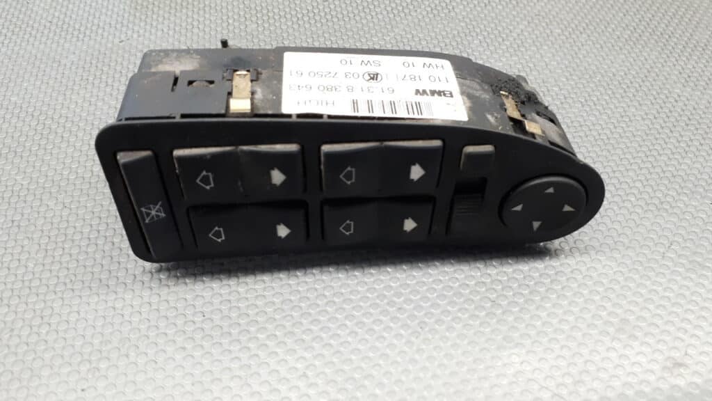 8380643 przełącznik szyb lusterek BMW E39