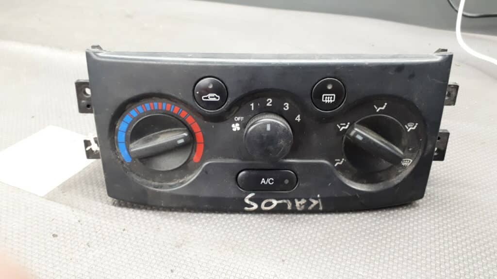 panel klimatyzacji chevrolet kalos
