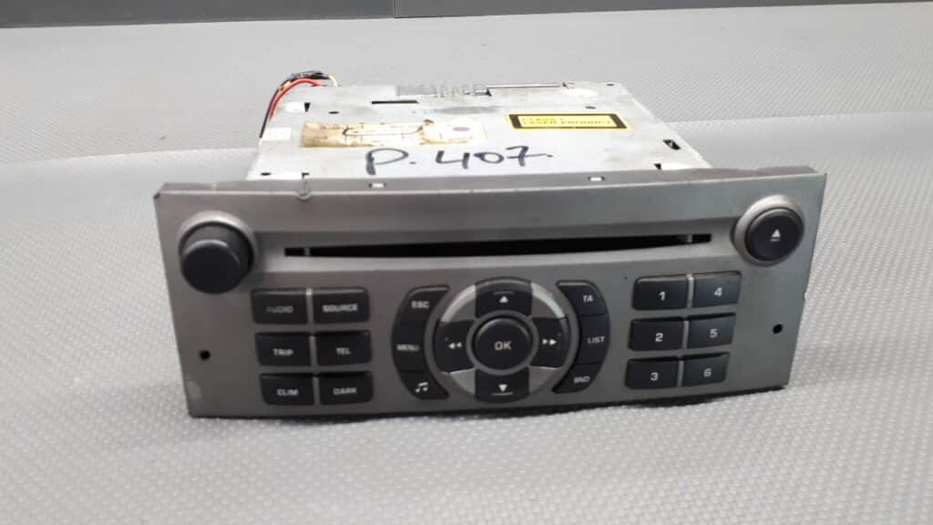 9659142877 Radio cd Peugeot 407