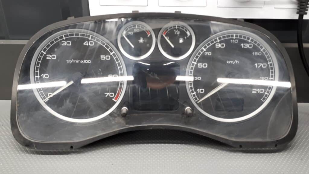 P9645768480E Licznik zegar PEUGEOT 307 1.6 16V b