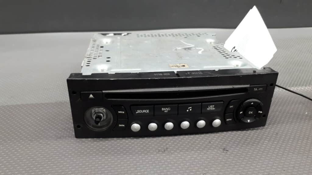 96766518XT  Radio CD Citroen C3 peugeot 07R