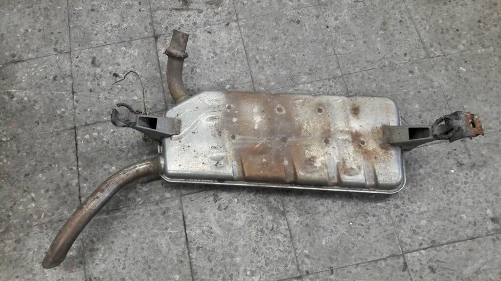 Tłumik końcowy Renault Laguna II 1,9 DCI