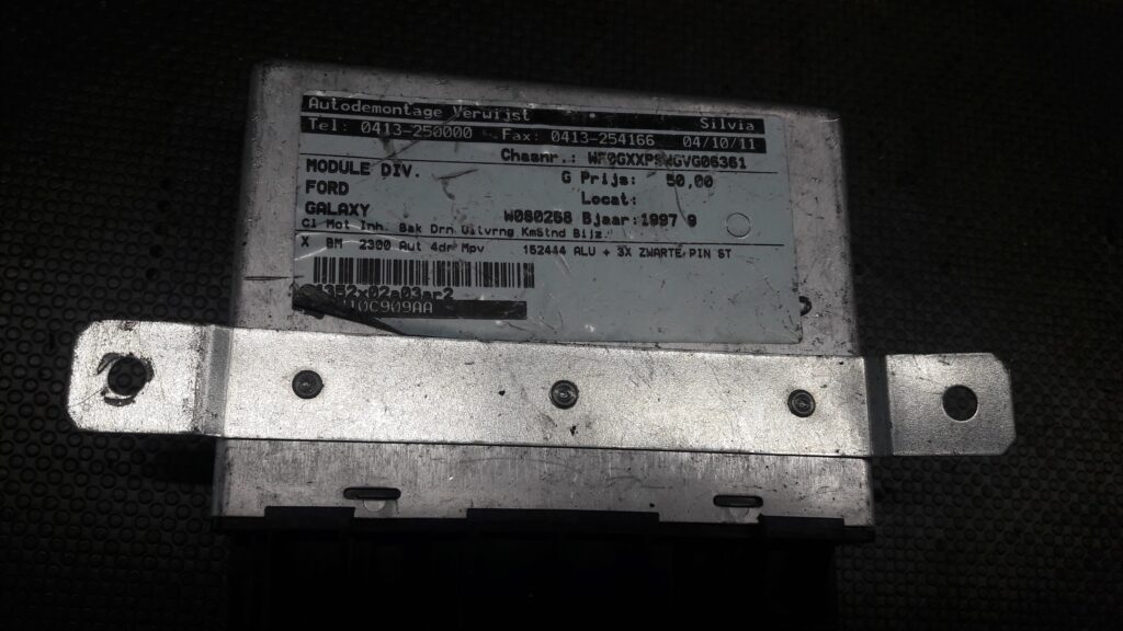 95VW10C909AA modul konfortu ford galaxy 97r